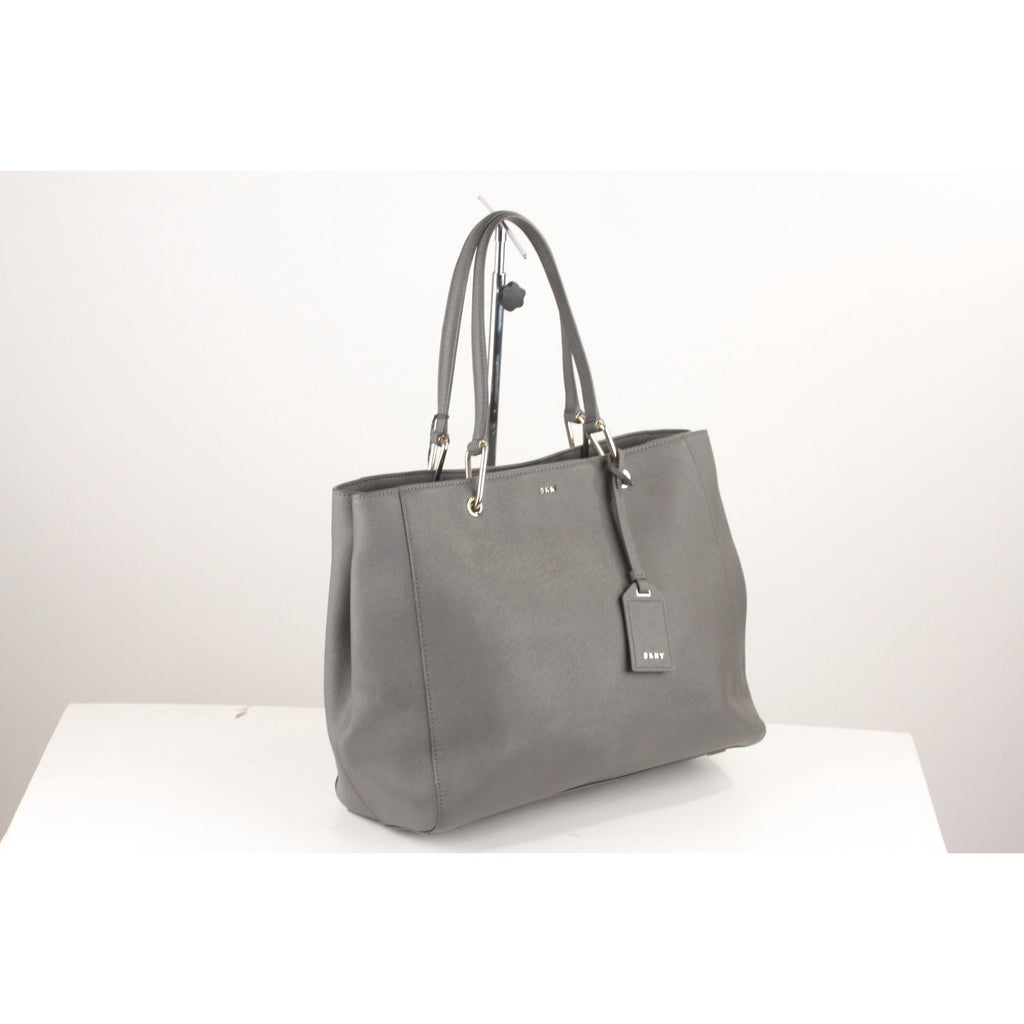 dkny leather tote bag