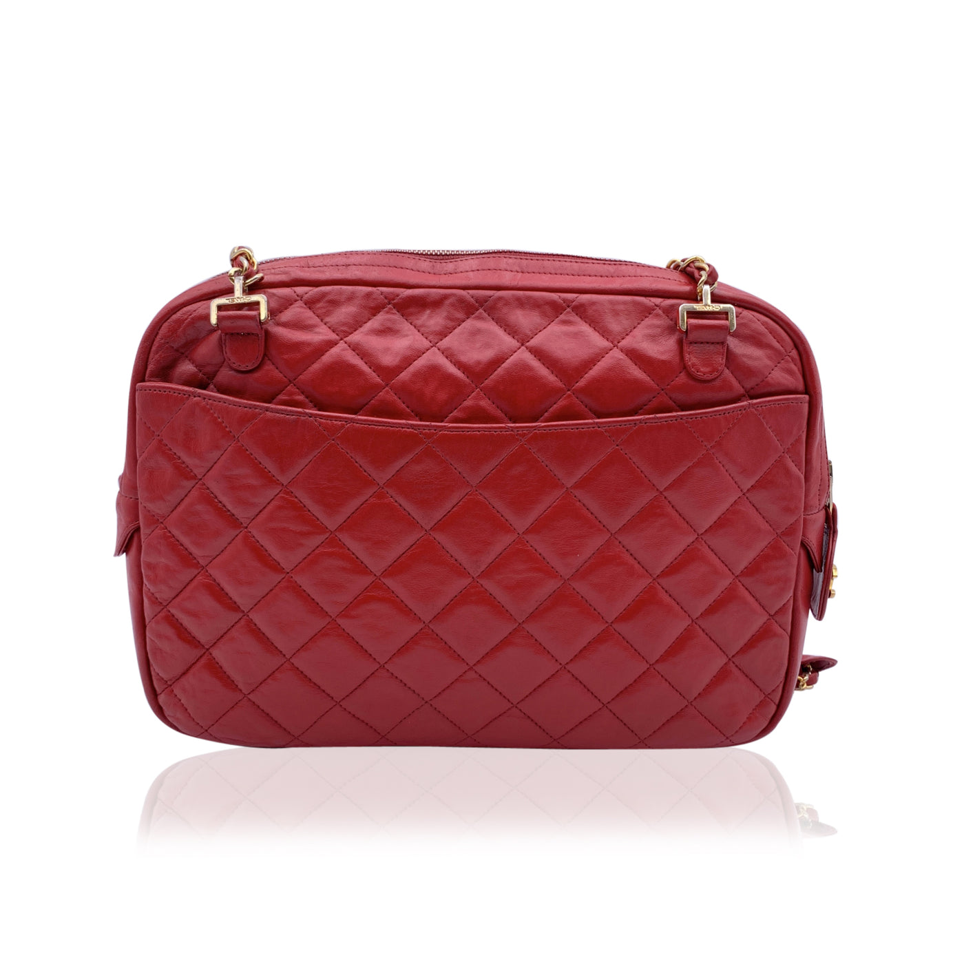 Red Vintage Chanel Bag