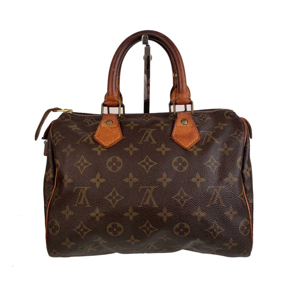 Louis Vuitton Vintage Brown Monogram Canvas Speedy 25 Bag – OPHERTY & CIOCCI