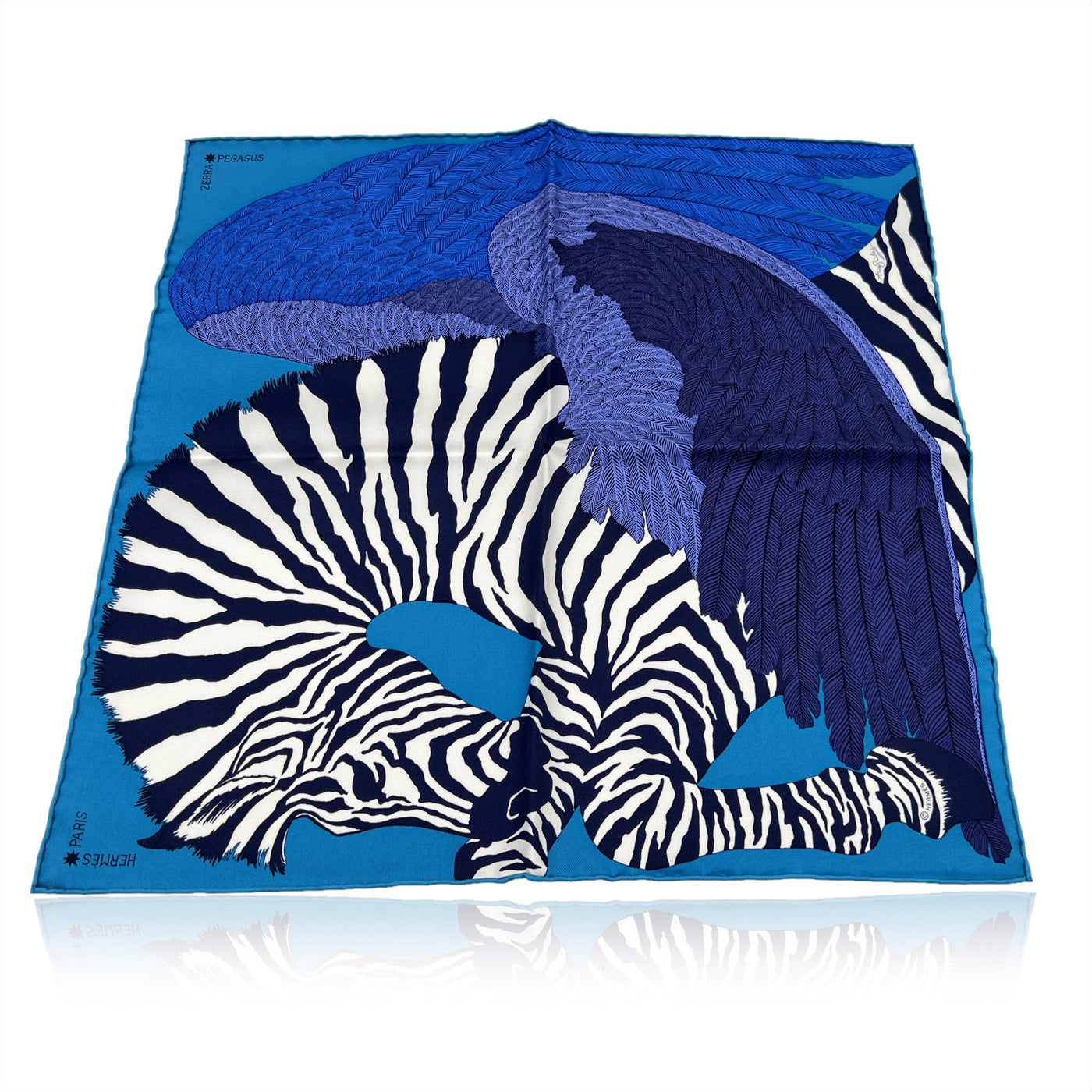 hermes zebra scarf