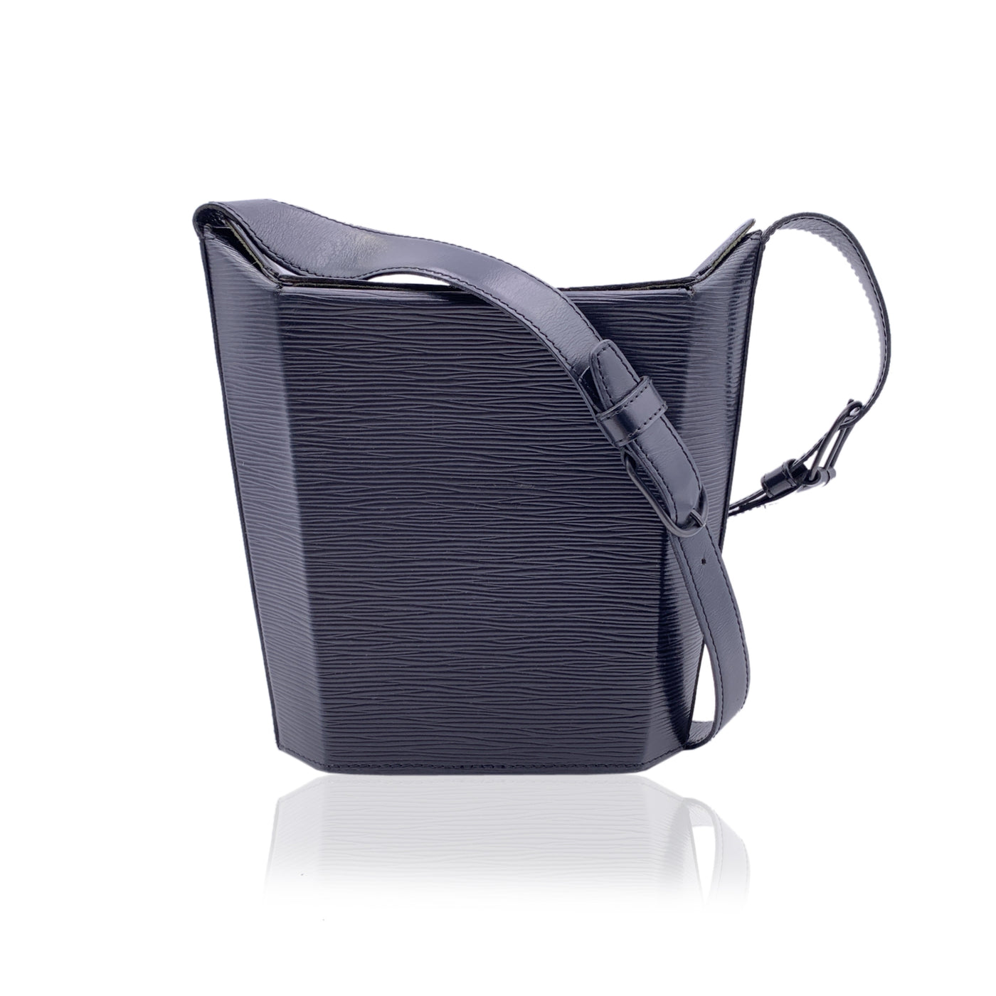 Louis Vuitton Black Electric GM Epi Leather Pont Neuf Bag
