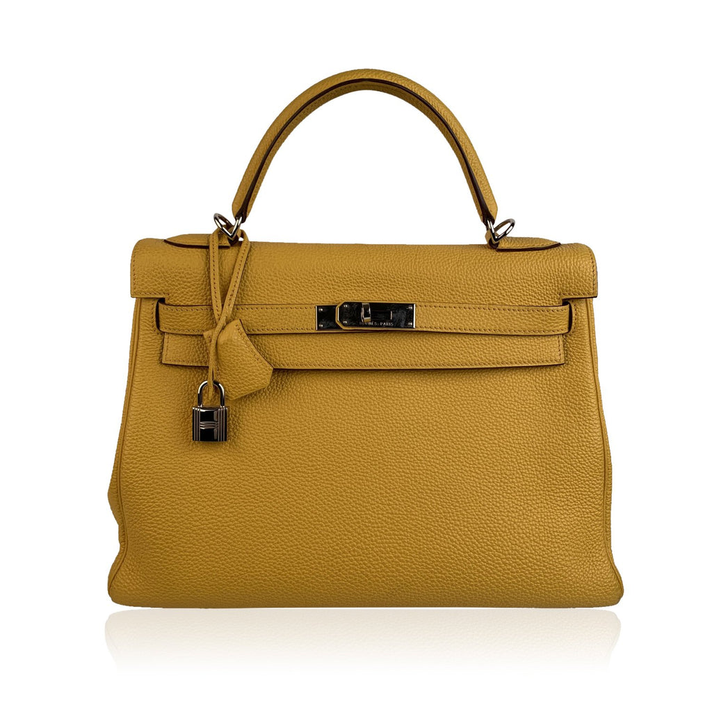 hermes yellow kelly bag