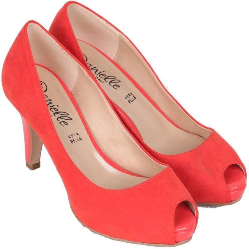 red open heels