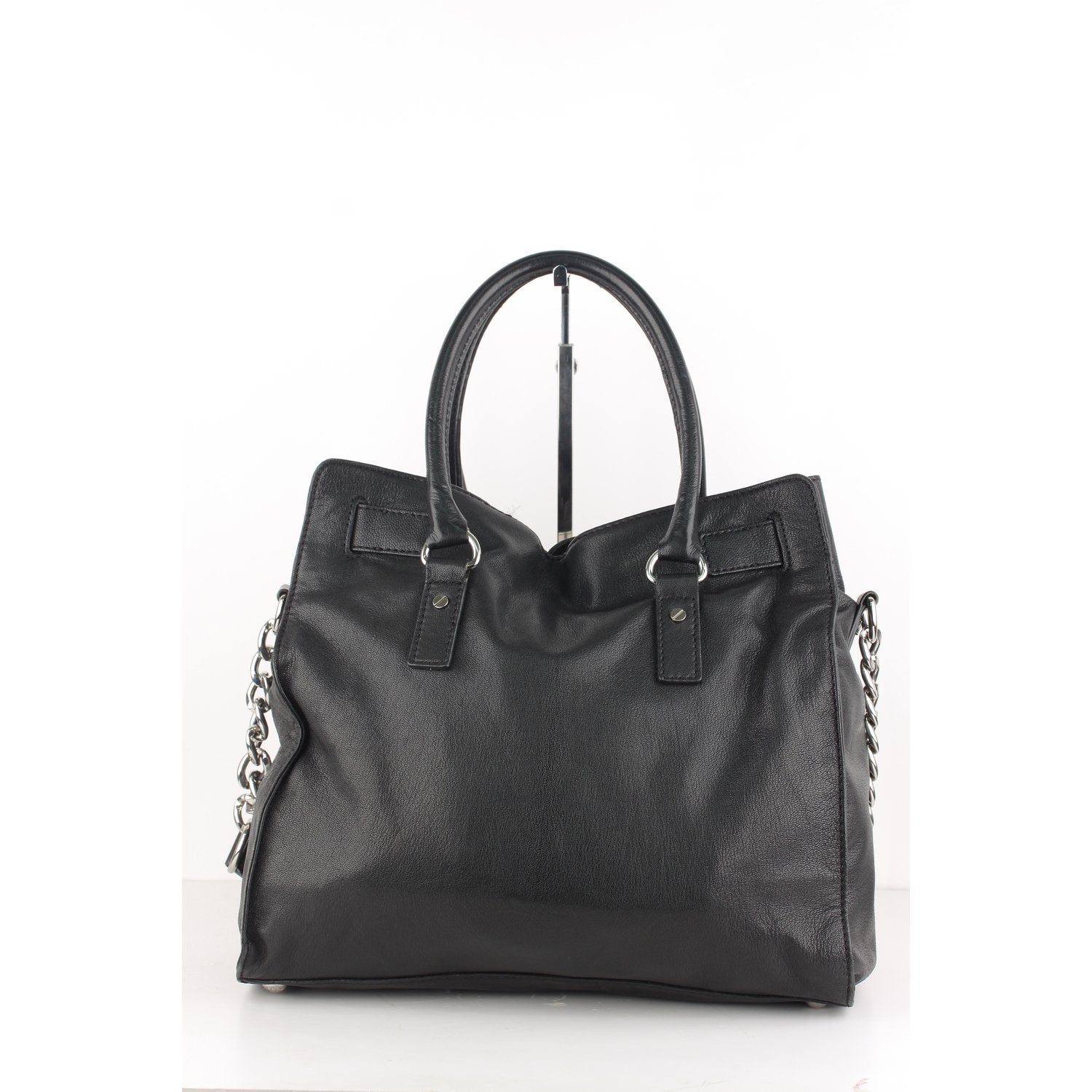 michael kors black hamilton tote