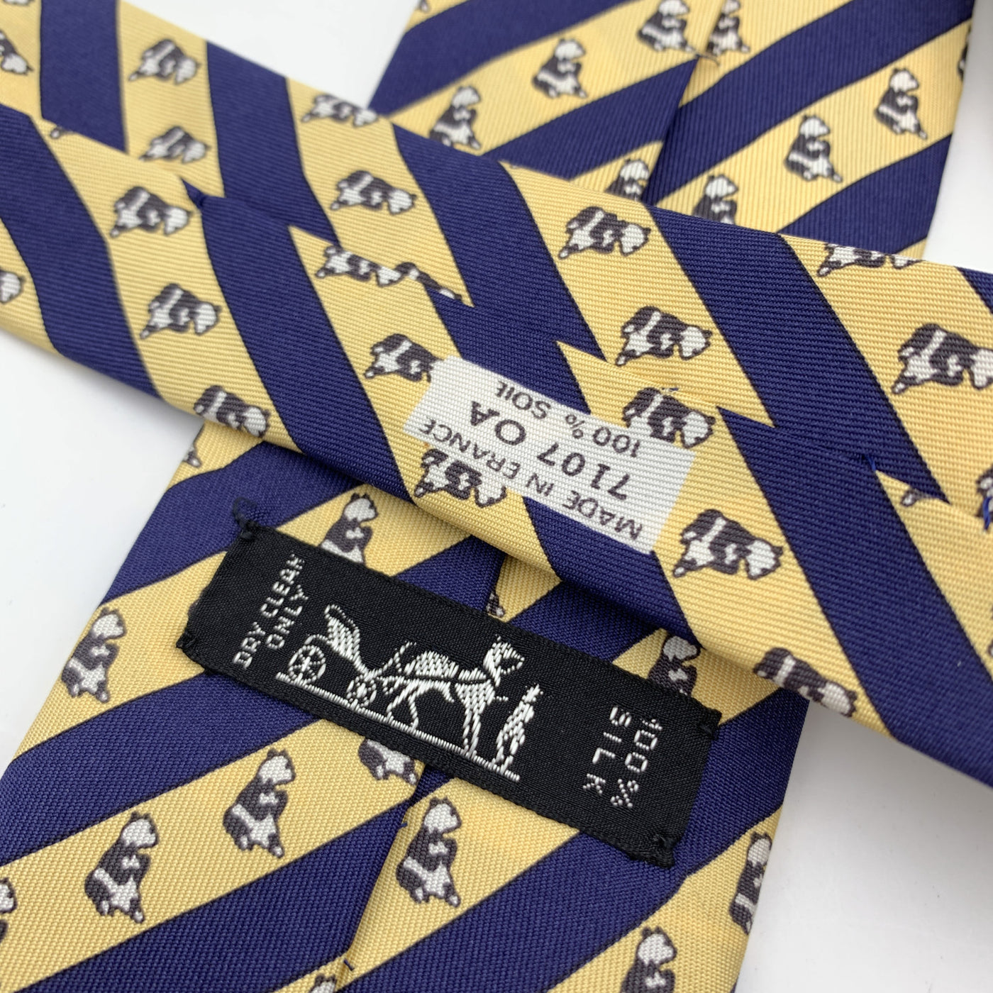 hermes panda tie