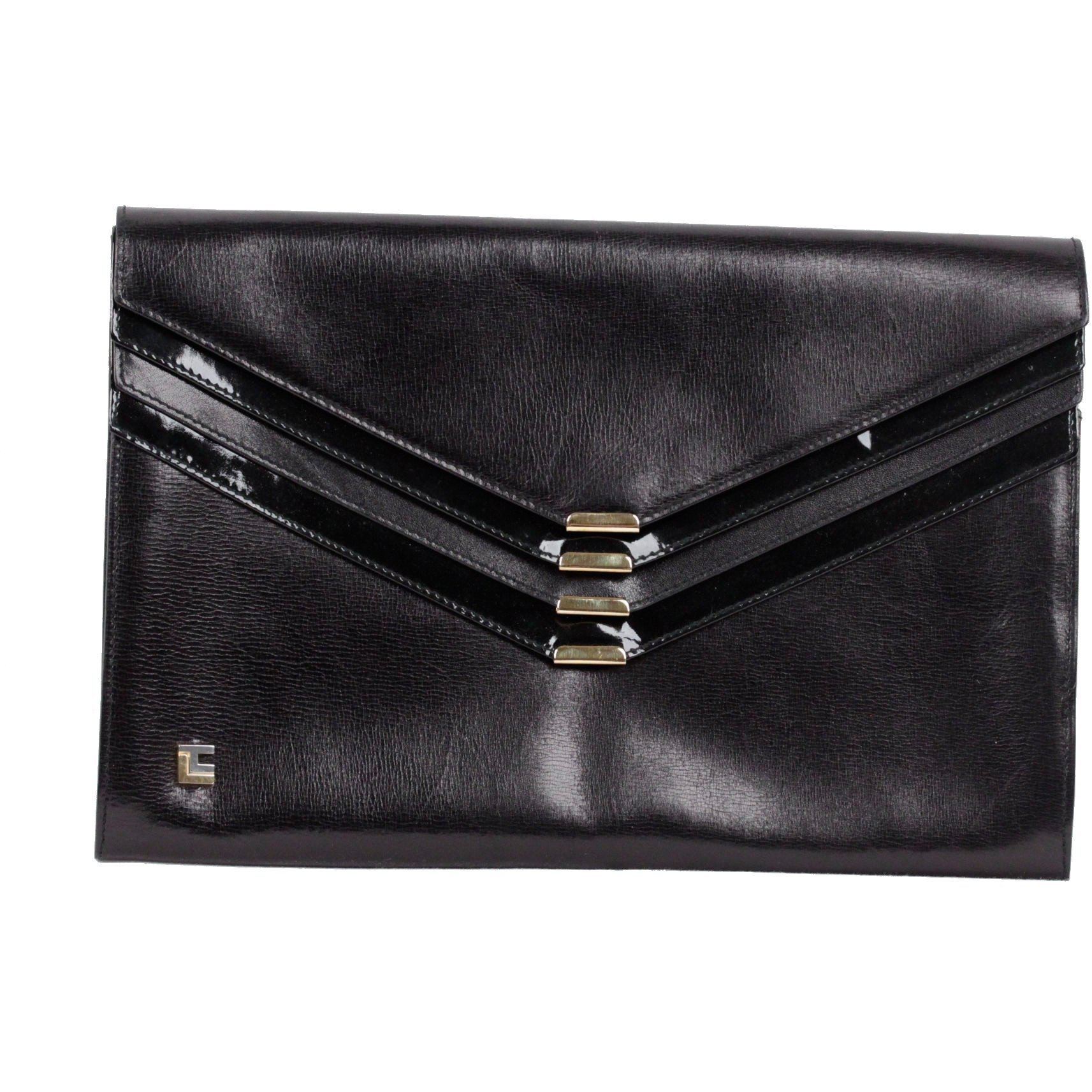 Vintage Black Clutch Bag