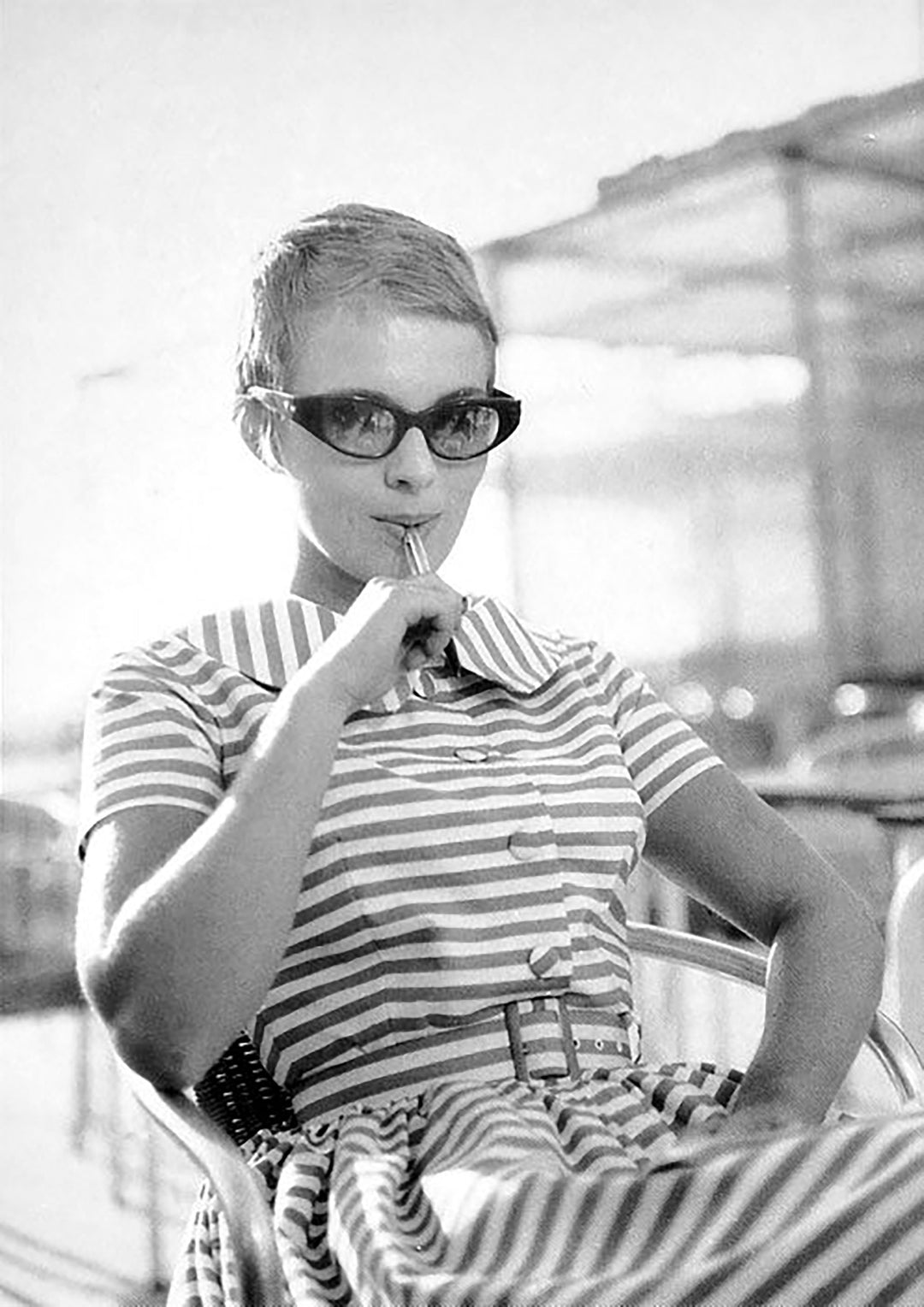 Breathless Godard Jean Seberg Wraparound Sunglasses