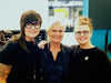 Eirka and Colette with Anne from Anne et Valentin.