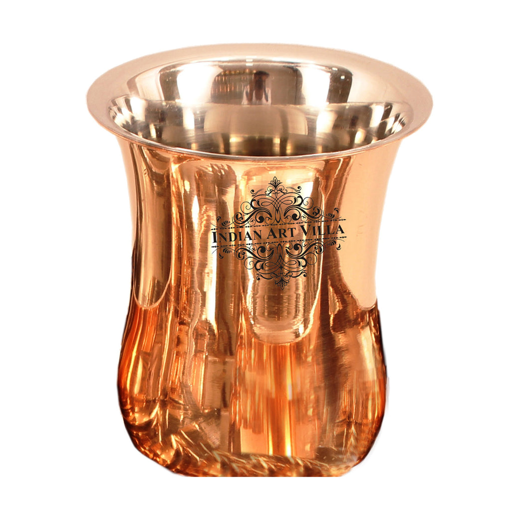 INDIAN ART VILLA Steel Plain Glass Tumbler Cup Serving Drinking Water –  IndianArtVilla