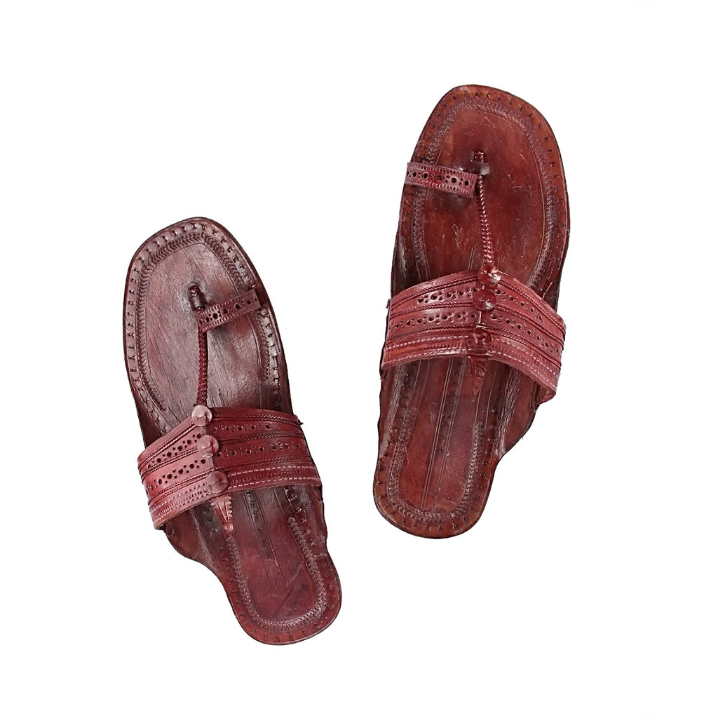 kolhapuri chappal mens design