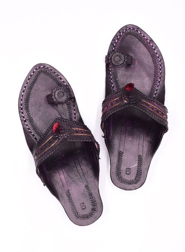 real kolhapuri chappal