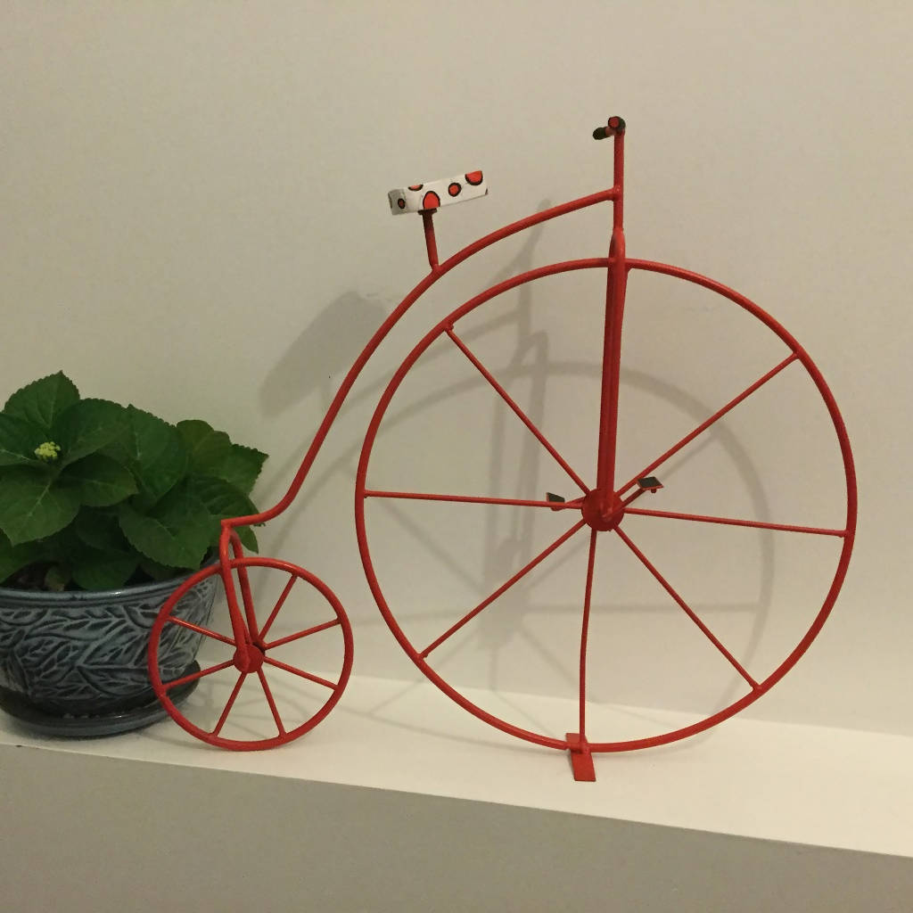 homemade penny farthing