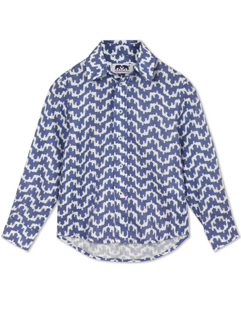 ELEPHANT PALACE BOYS ABACO LINEN SHIRT