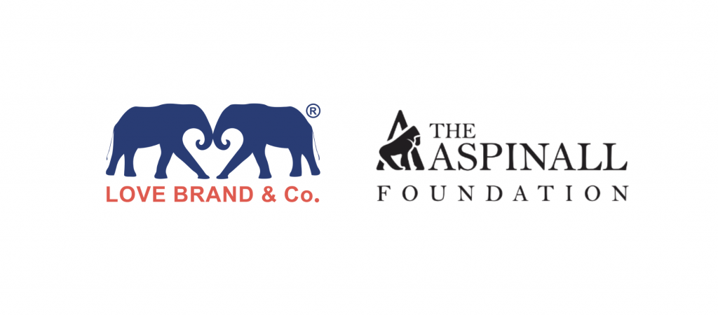 Love Brand & Co. and The Aspinall Foundation