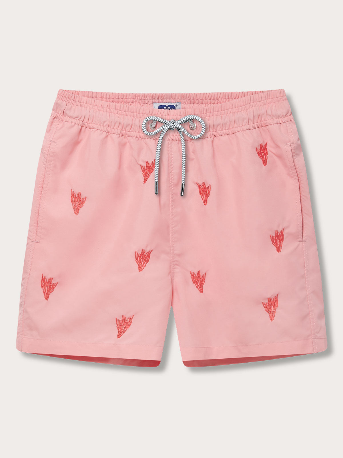 Men’s Coral Colony Embroidered Staniel Swim Shorts