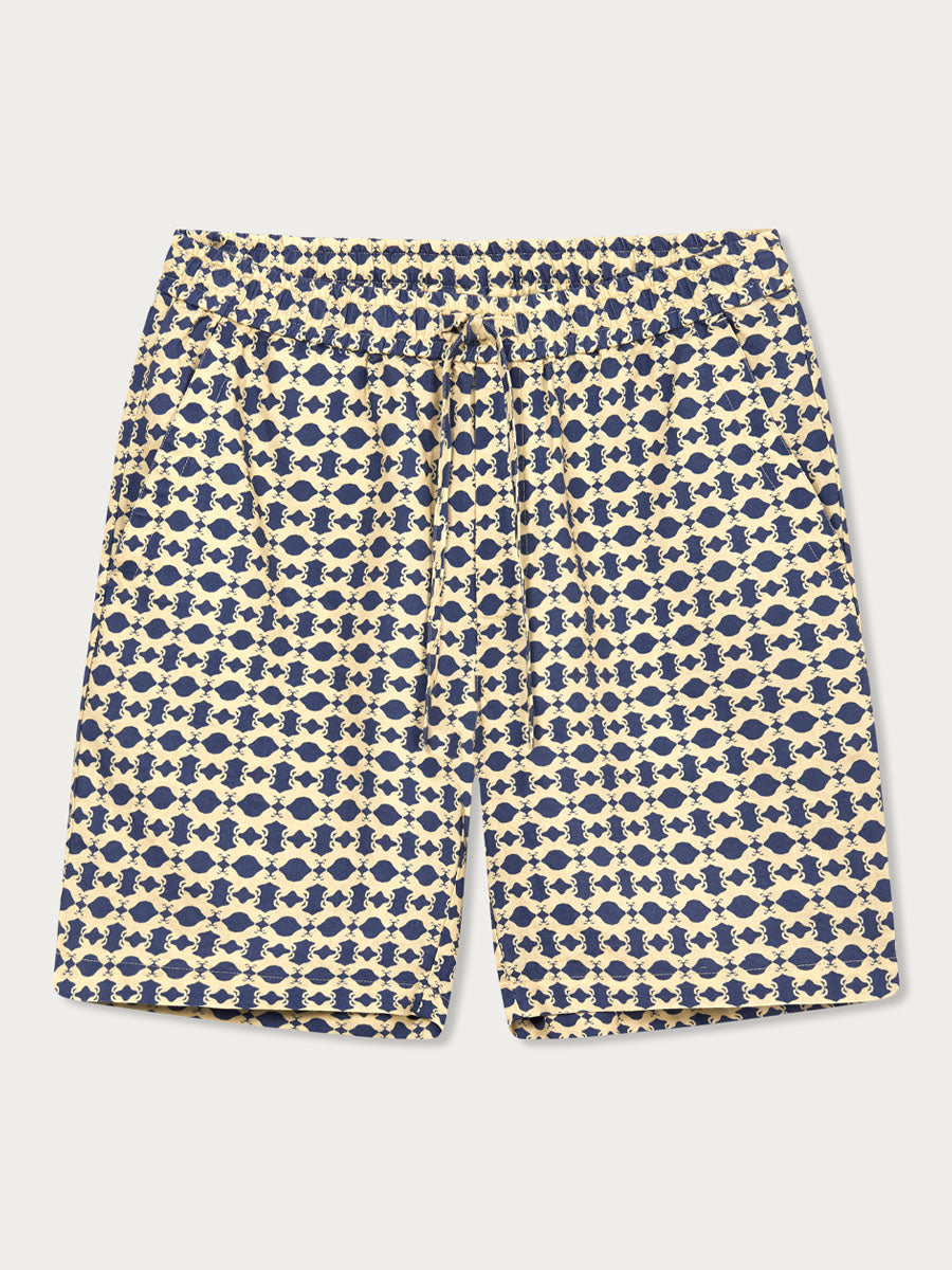 Men’s Eye of The Tiger Joulter Linen Shorts