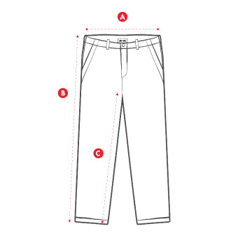 trouser size guide