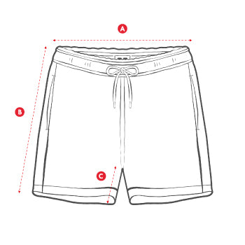 swim short size guide