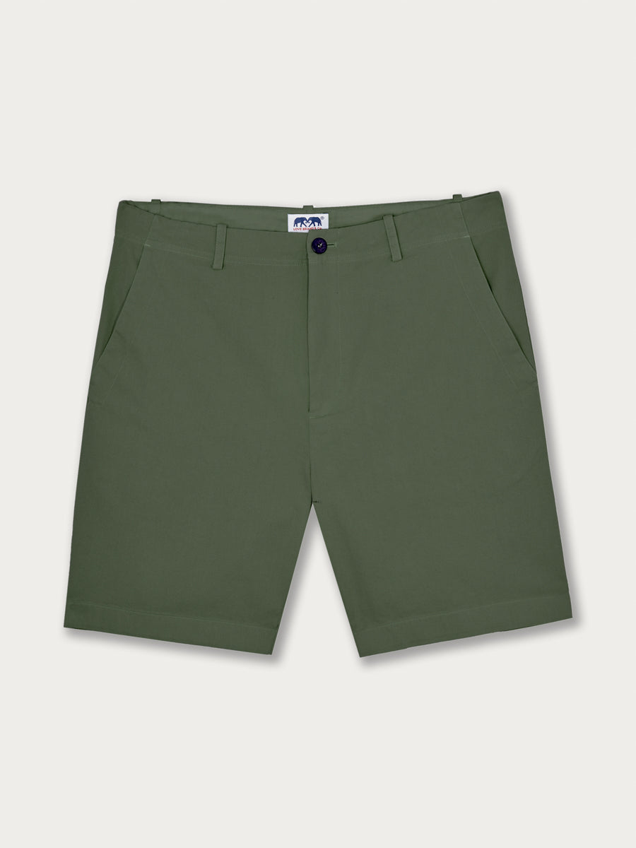 Men’s Olive Harvey Cotton Short