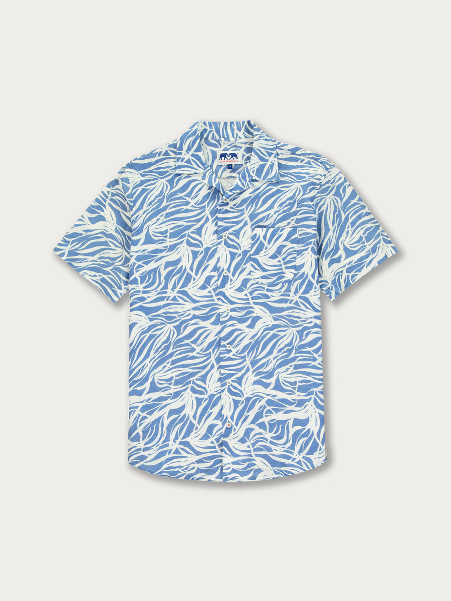 Men’s Kelp Arawak Linen Shirt