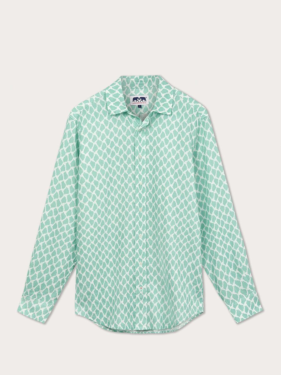 Men’s Conch Salad Abaco Linen Shirt