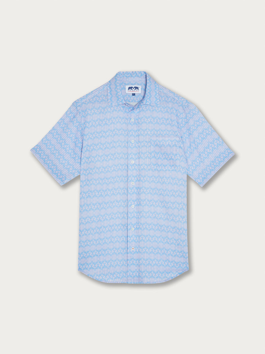 Men’s Head in the Clouds Manjack Linen Shirt