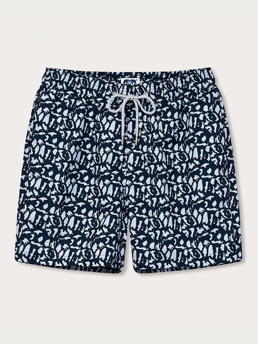 Men’s Island Camo Staniel Swim Shorts