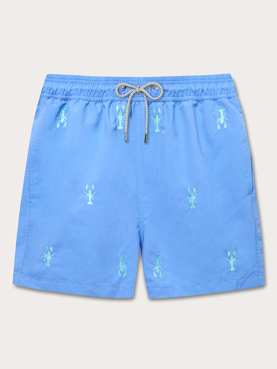 Men’s Lazy Lobsters Embroidered Staniel Swim Shorts