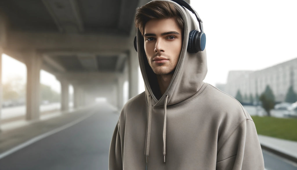 Headphones Over a Hoodie image 1