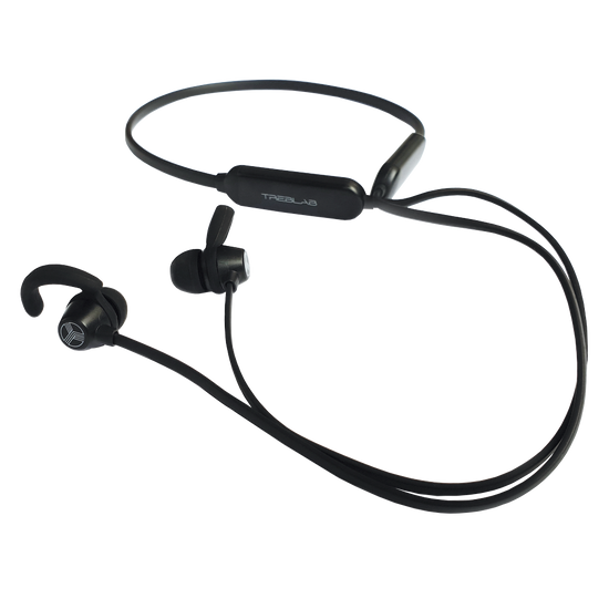 treblab n8 bluetooth neckband earbuds