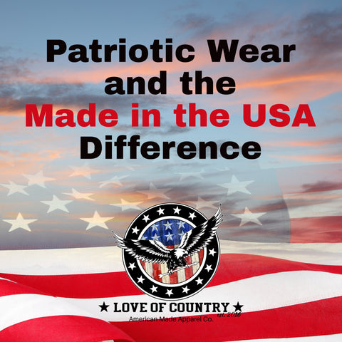 Patriotic Wear Made in the USA