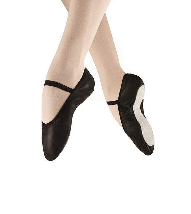 Full Sole Leather Ballet Shoes: Pink | Children & Adult Sizes ...