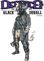 Black Squalls Defiance Collection Edward Teach Blackbeard Butchers Bill Tee