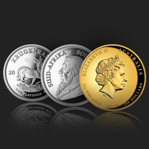 Køb investeringsmønter i guld, platin og palladium med Bitcoin!
Stor samling af mønter til numismatister!