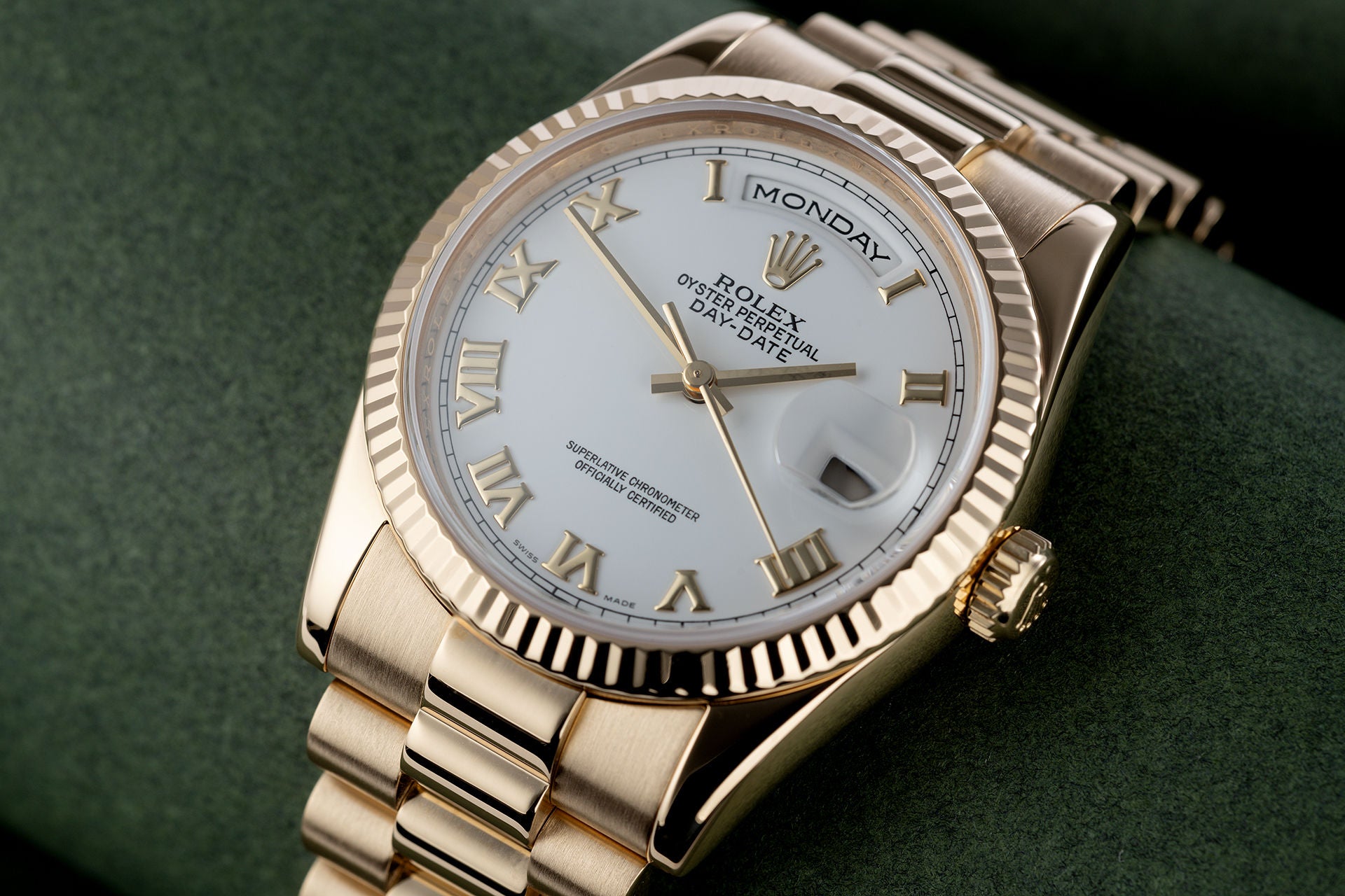 Rolex Day-Date with Bitcoin on BitDials