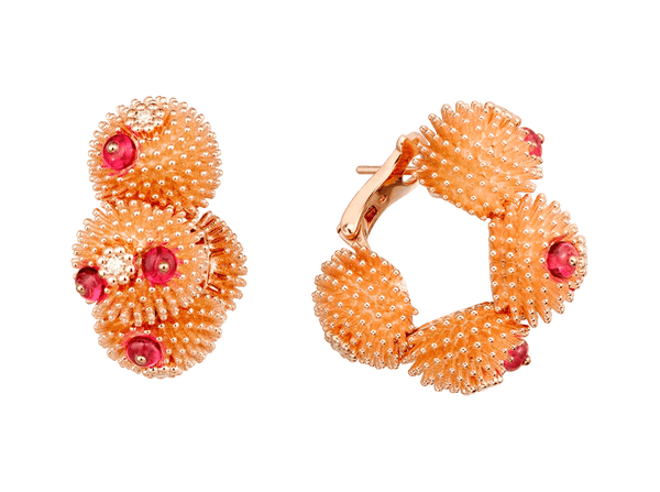 cartier cactus earrings