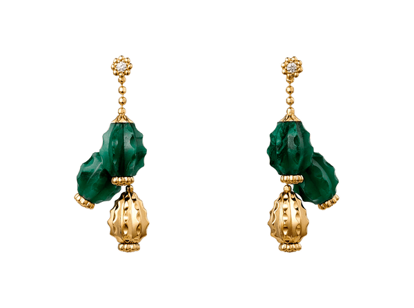 cartier cactus earrings