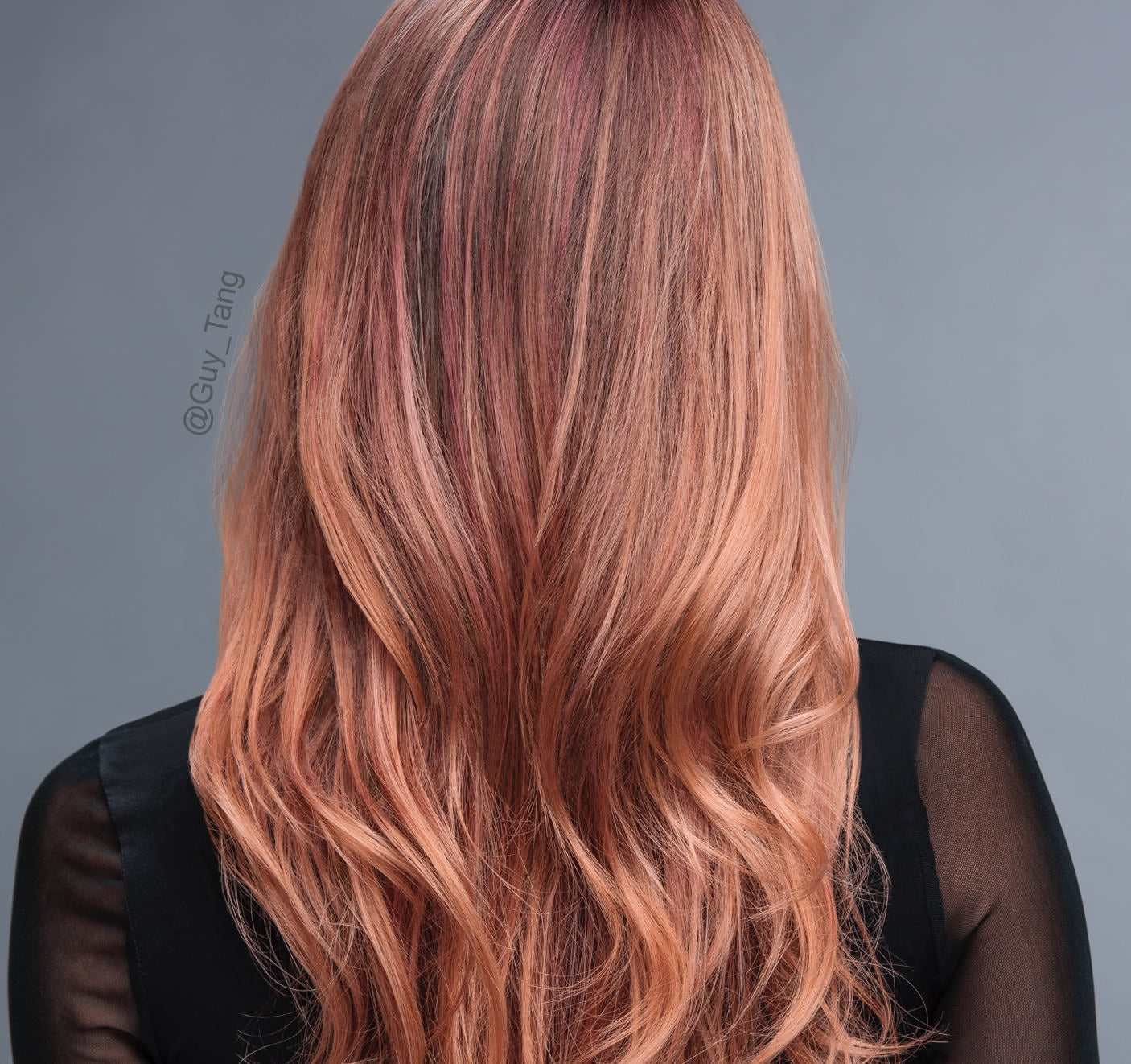 Rose Gold Hair Colour Chart