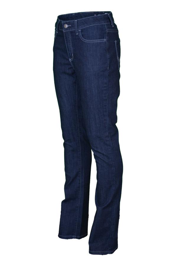 L-PFRSD11M - Ladies FR Comfort Stretch Jeans | 11oz. Cotton Stretch Bl ...