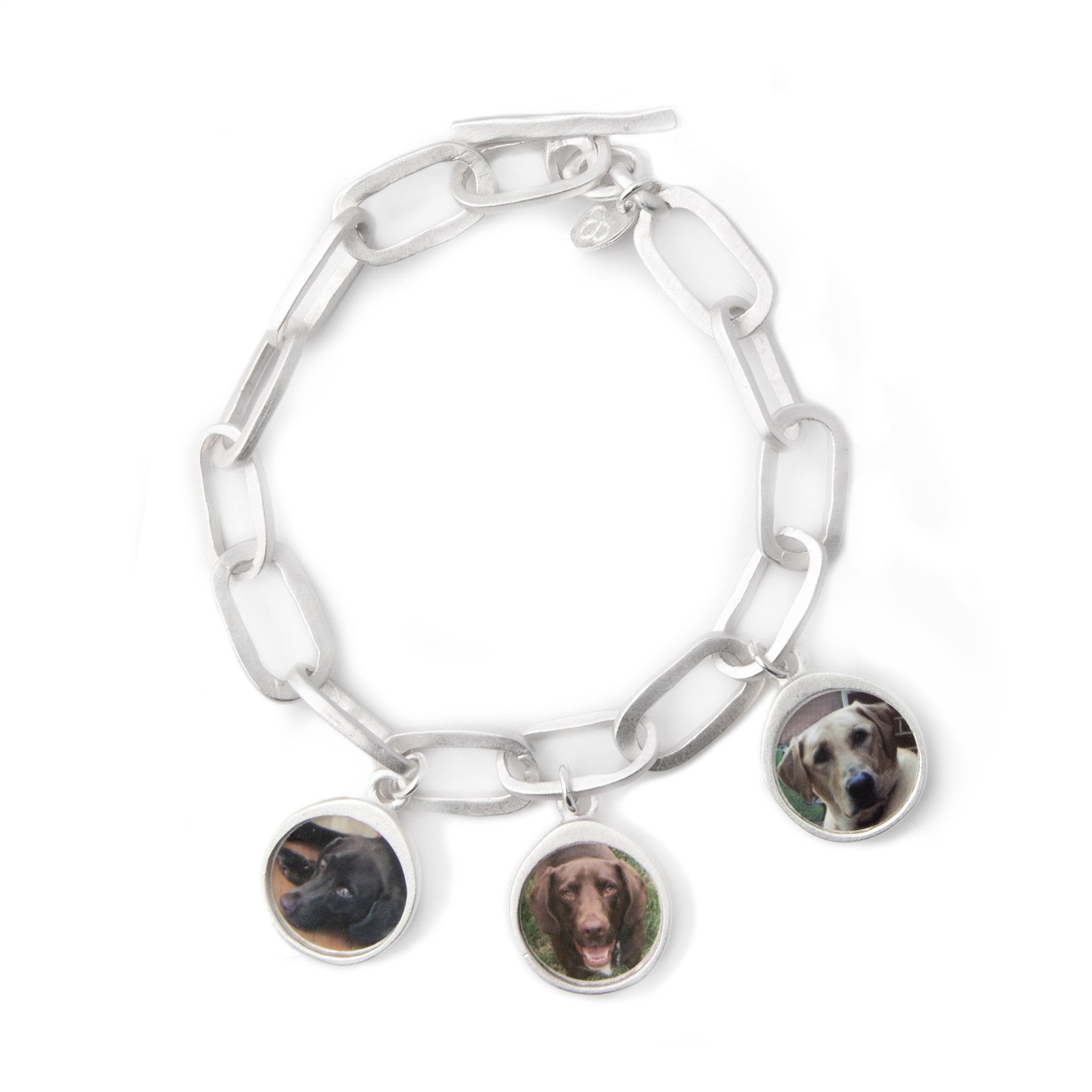 photo charm bracelet