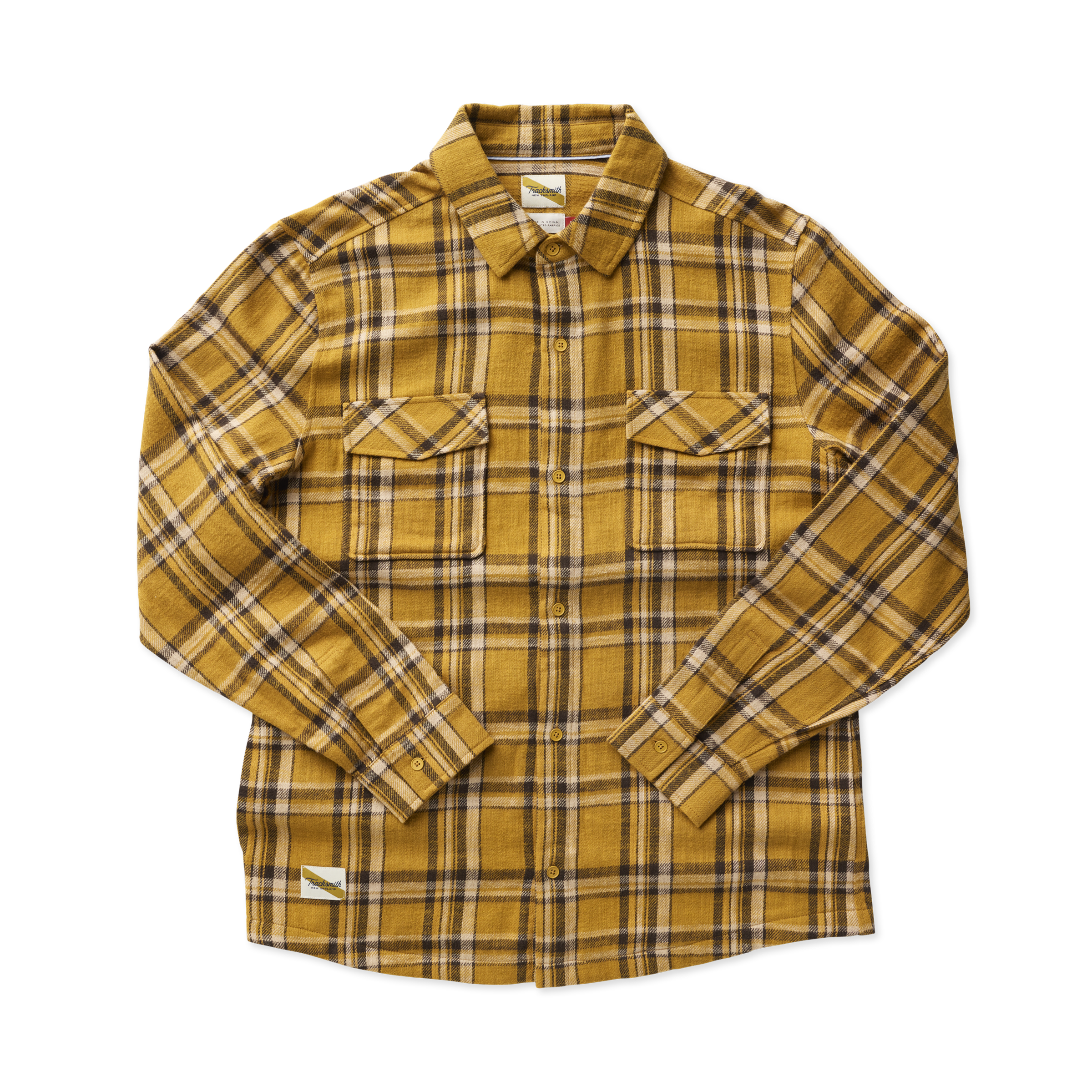 Amber Plaid / S / Tops