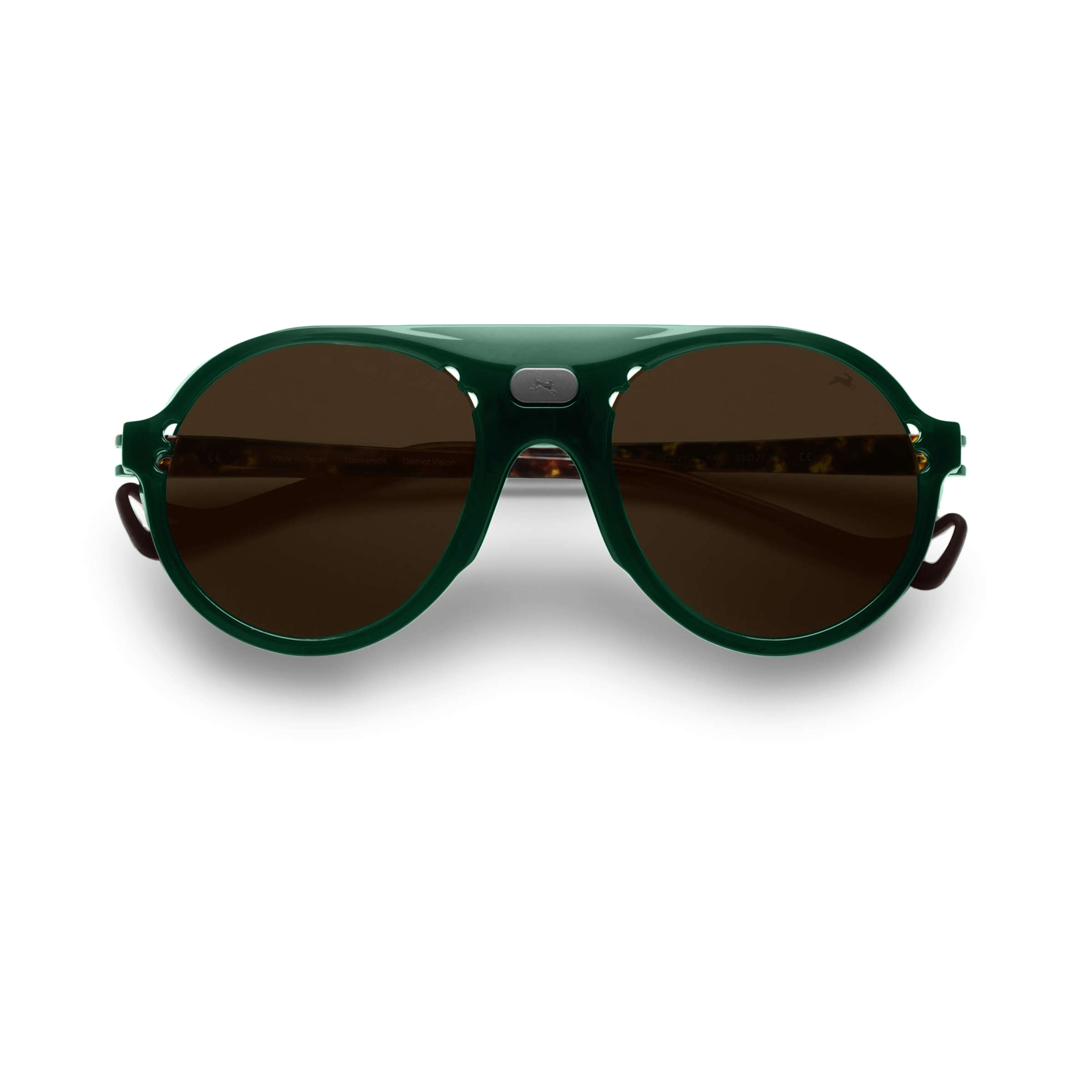 Green Tortoise/Brown - Polarized / One Size