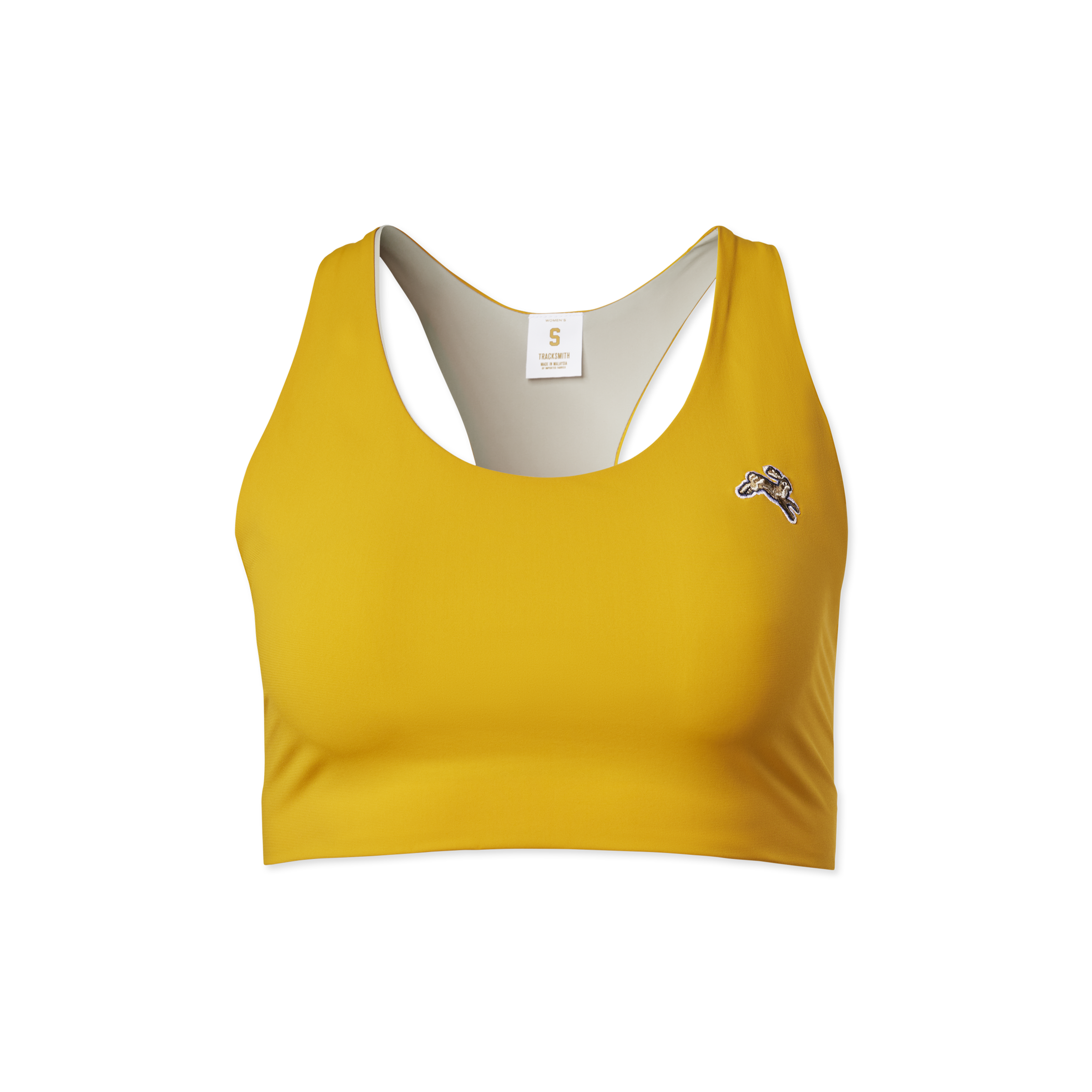 Buy Lily Easy Movement Slip On Racerback Sports Bra - Golden at Rs.999  online