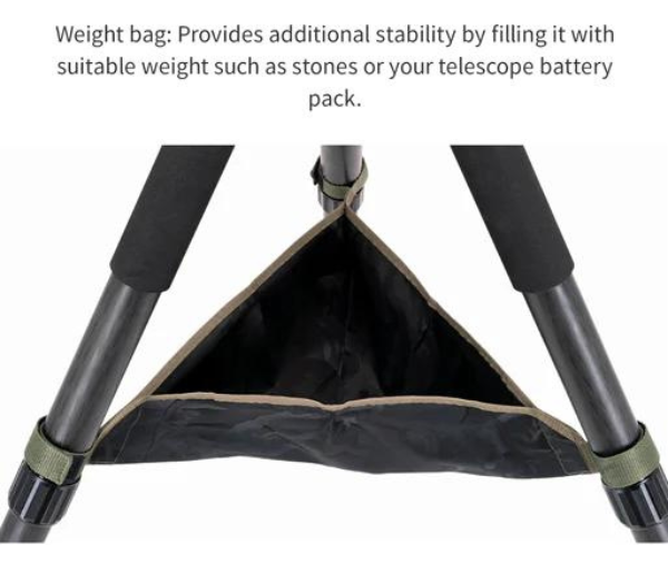 ZWO TC40 Carbon Fiber Tripod Weight Bag