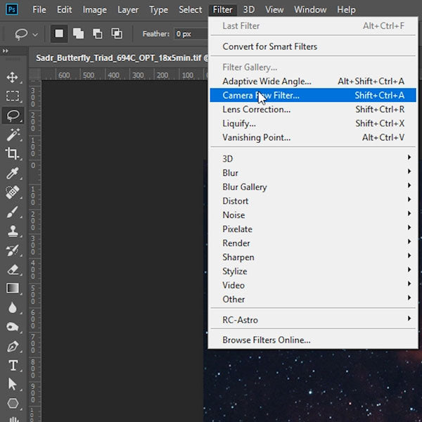 Simple Processing for TRIAD Filter Imaging - 7