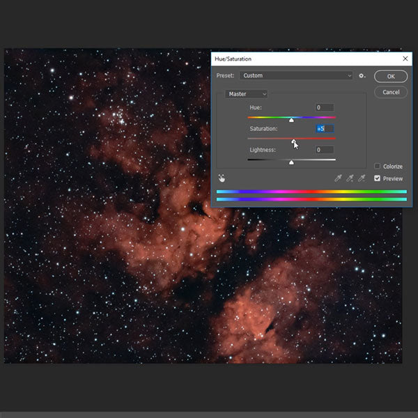 Hue Saturation Adjustment TRIAD Processing Tutorial