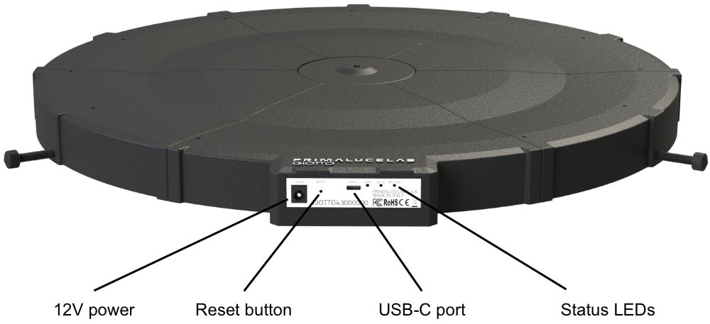 GIOTTO 430 USB C Port and 12v Power