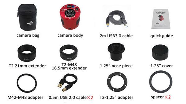 ZWO ASI 294 Pro Cooled Monochrome CMOS Astrophotography Camera-box