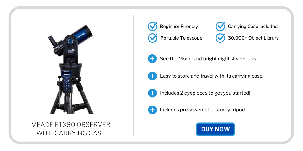 best telescopes under 500 - meade etx90 observer