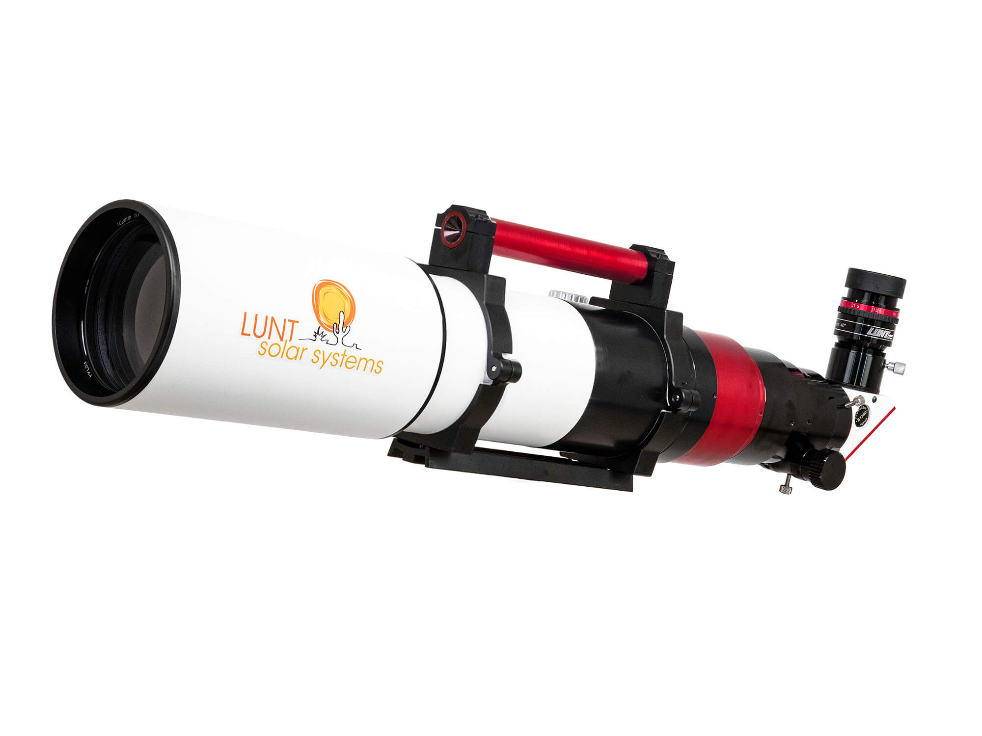 Lunt Solar 100mm Modular Telescope with B3400 Blocking Filter and Feat